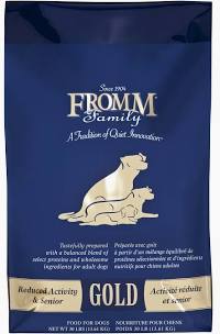 Fromm Dog Reduced Activity Senior Gold 5 lbs