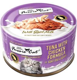Fussie Cat Tuna with Chicken in Goat's Milk Gravy 2.47 oz