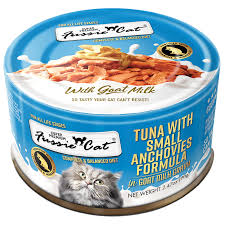 Fussie Cat Tuna with Small Anchovies in Goat's Milk Gravy 2.8 oz