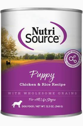Nutri Source Chicken & Rice Recipe Puppy 13oz
