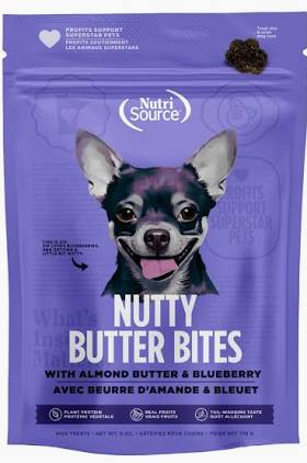 Nutri Source Nutty Butter Bites Almond/Blueberry 6 oz