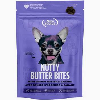 Nutri Source Nutty Butter Butter Bites Peanut Butter and Banana 6oz