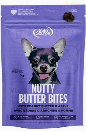 Nutri Source Nutty Butter Butter Bites Peanut Butter and Apple Bites 6oz