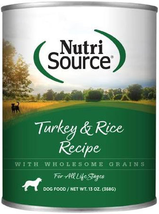 Nutri Source Turkey & Rice Recipe 13 oz