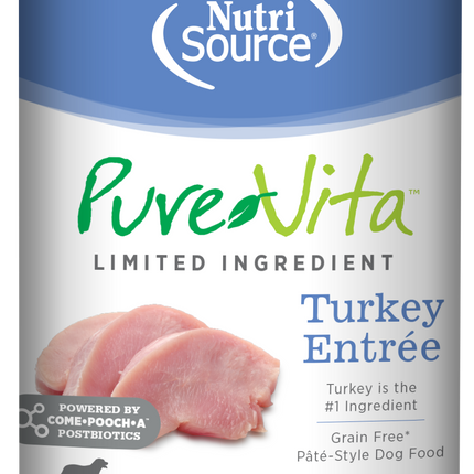 Nutri Source PureVita Turkey Entree 13 oz