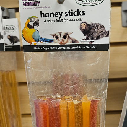 Sugar Glider Honey Sticks 20 Variety Pack
