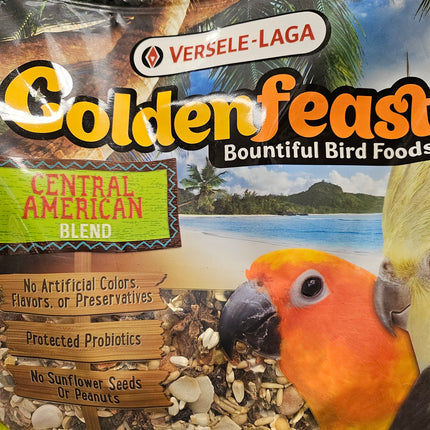 Higgins Goldenfeast Central American Blend Conure & Cockatiel 3lbs