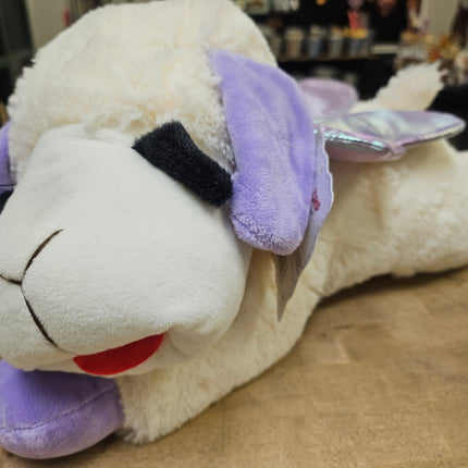 The Lamb, The Legend (Purple Wings) Dog Toy