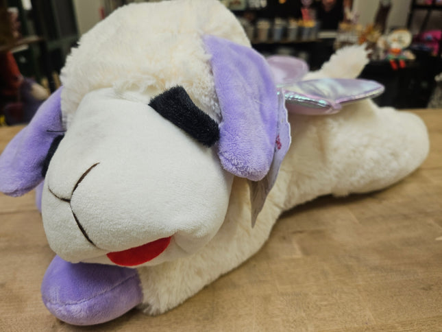 The Lamb, The Legend (Purple Wings) Dog Toy