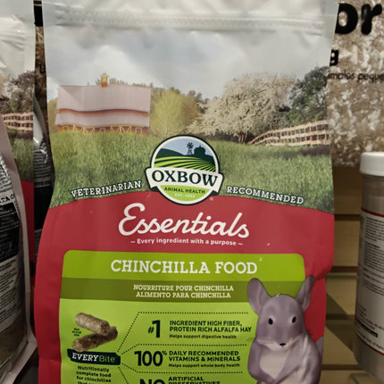 Oxbow Chinchilla Food 3lbs