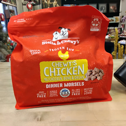 Stella and Chewy's Frozen Chicken Morsels 4lb