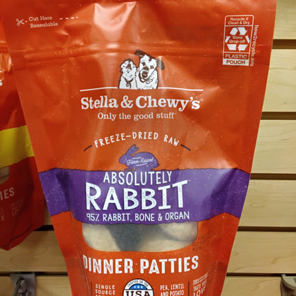 Stella & Chewy's FD Rabbit Dinner Patties 5.5oz