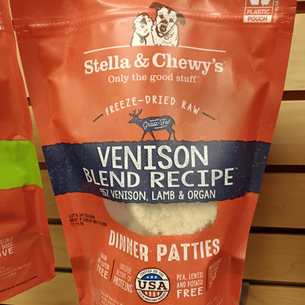Stella & Chewy's FD Venison Dinner Patties 5.5oz