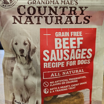 Grandma Mae's Beef Sausages 5oz