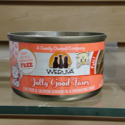 Weruva Jolly Good Fares Chicken & Salmon Pate (Cat) 3 oz