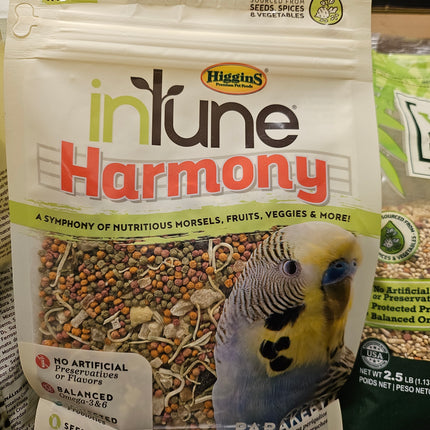 Higgins In Tune Harmony Parakeet 2lbs