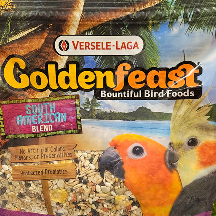 Higgins Goldenfeast South American Blend Conure & Cockatiel 3lbs