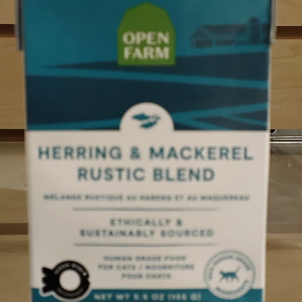 Open Farm Herring & Mackerel Rustic Blend 5.5oz