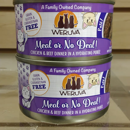 Weruva Meal or No Deal Chicken & Beef Pate (Cat) 3 oz