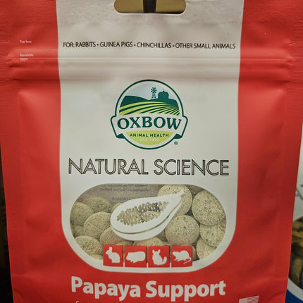 Oxbow Natural Science Papaya Support 1.16oz