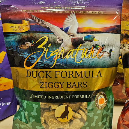 Zignature Duck Biscuit Treat 12 oz