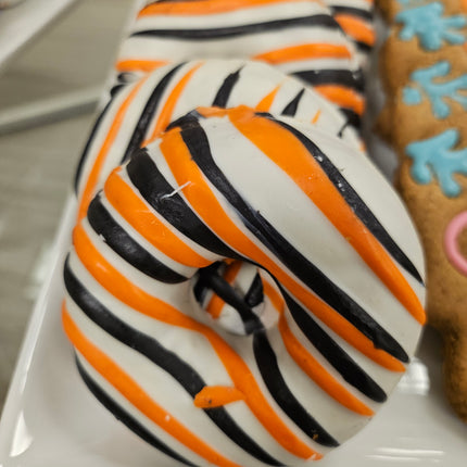 Halloween Peanut Butter Molasses Donuts