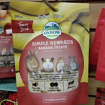 Oxbow Simple Rewards Banana Treats