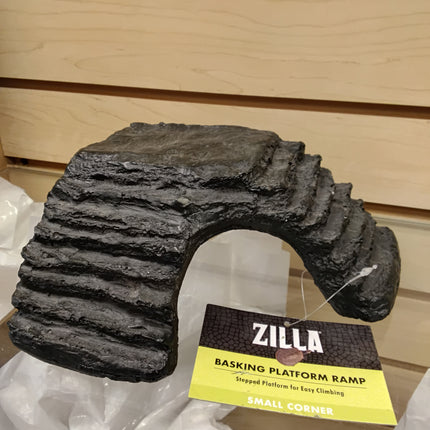 Zilla Reptile Basking Platform Ramp Small Corner