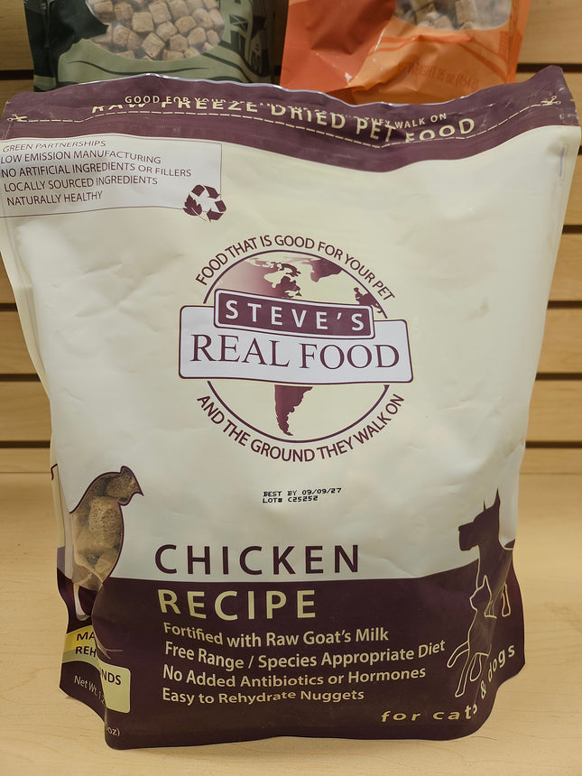 Steve's Real Food Freeze Dried Chicken Nuggets 20 oz