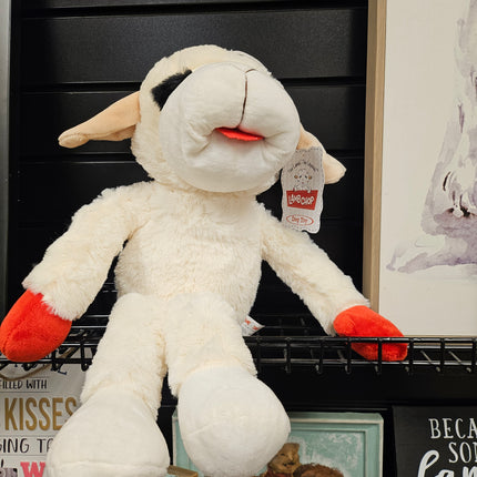 The Lamb, The Legend (Red) Dog Toy