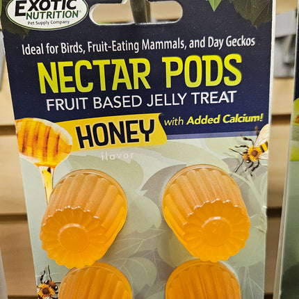 Exotic Nutrition Nectar Pods Honey Flavor (0.56 oz Each Pod) 8 Pods