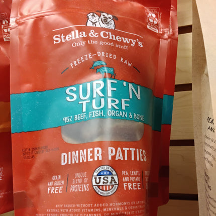 Stella & Chewy's FD Surf 'N Turf Dinner Patties 5.5oz