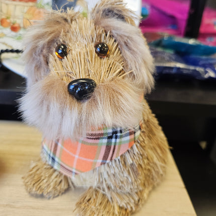 Fall Straw Dog Decoration 🐶