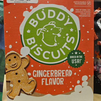 Buddy Biscuits Gingerbread 16oz