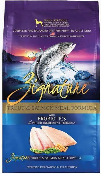 Zignature Grain Free Trout & Salmon 4lb