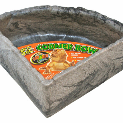 Zoo Med Repti Rock Corner Bowl Water Dish